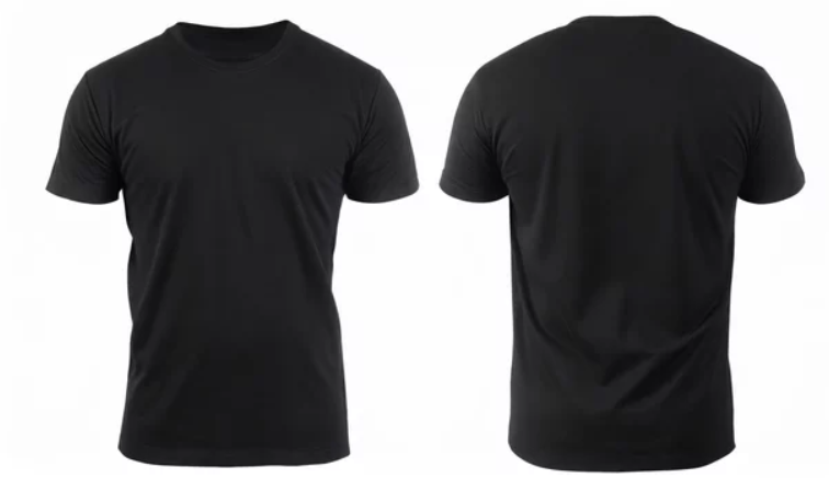 Classic Black Crew Neck T-Shirt