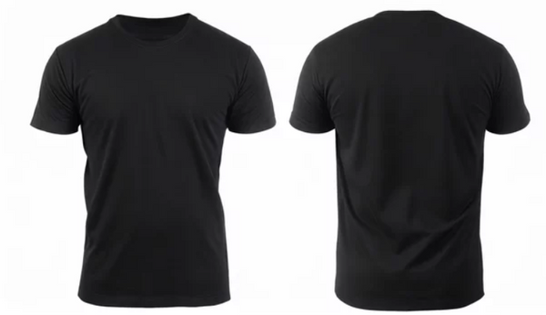 Classic Black Crew Neck T-Shirt