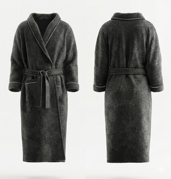 Charcoal Bathrobe