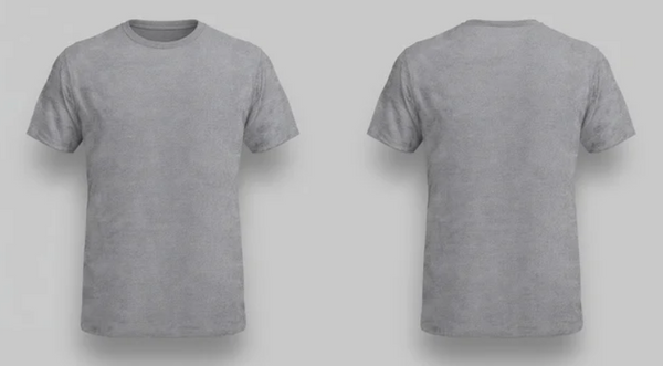 Classic Grey Crew Neck T-Shirt