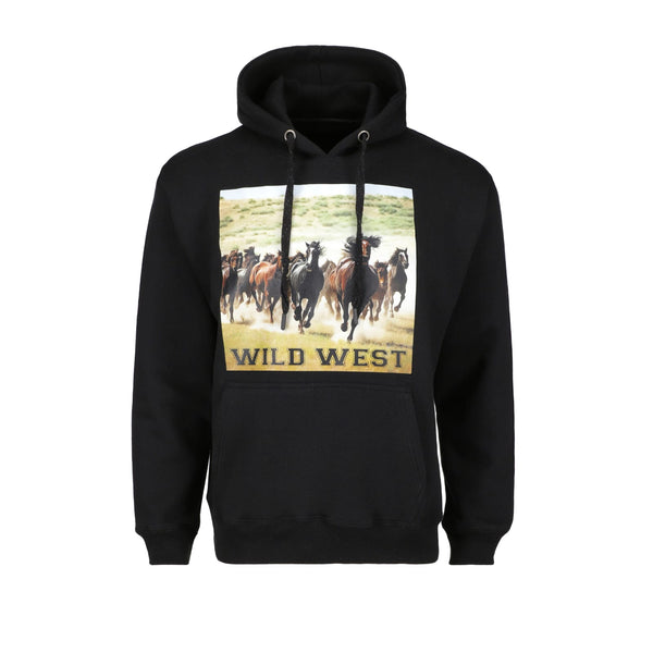 Wild West Graphic Pullover Hoodie