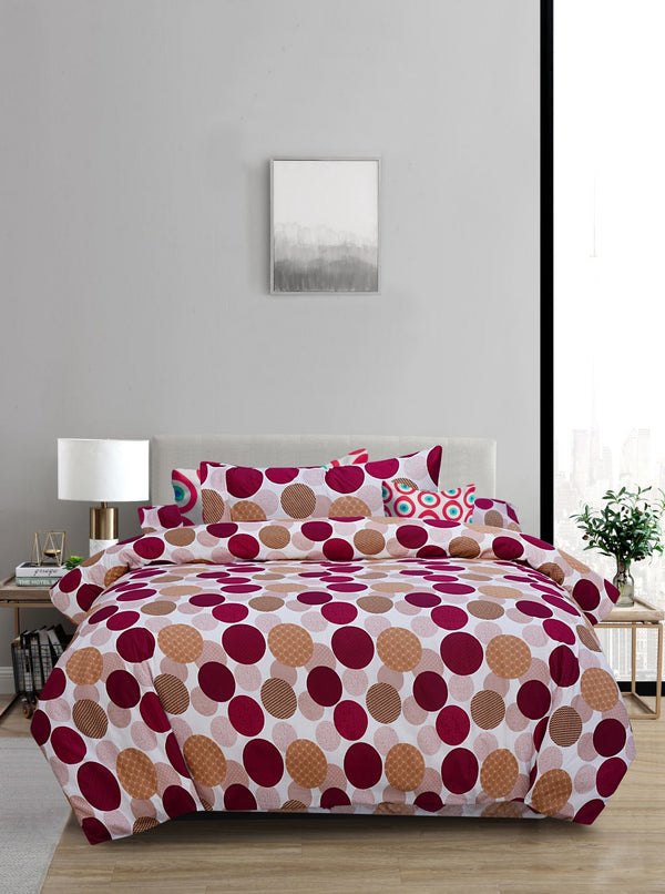 Modern Dot Printed Duvet Cover Set