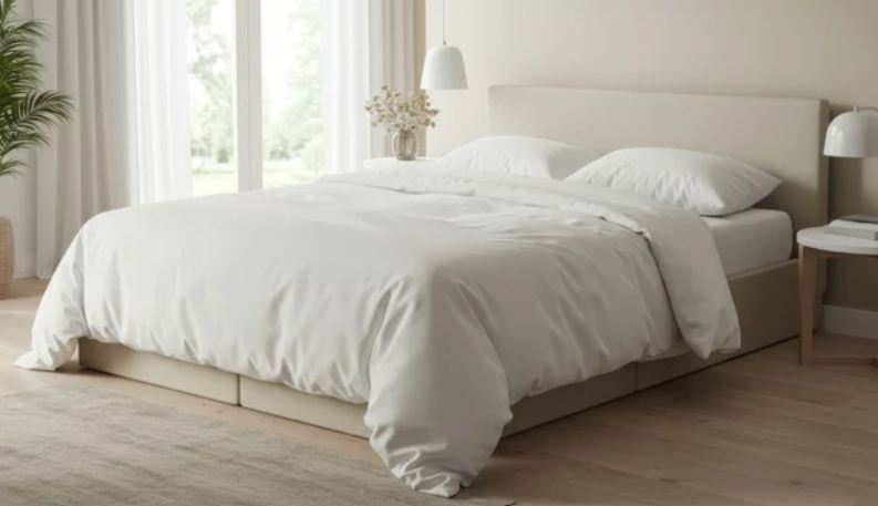 Soft White Duvet Cover Set